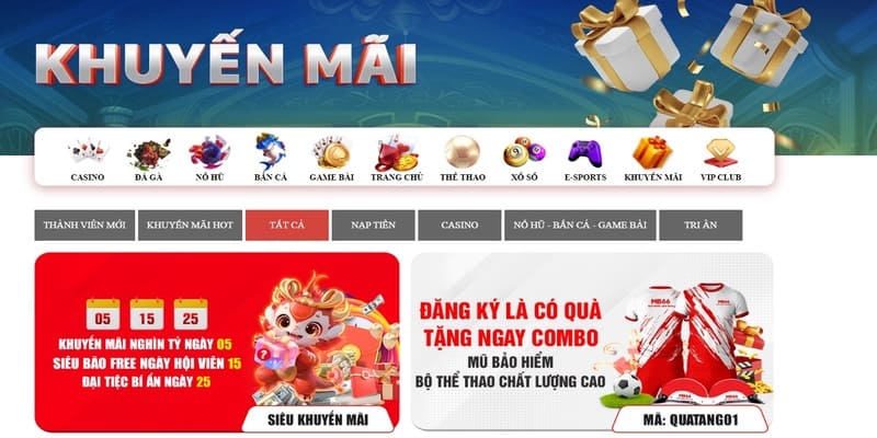 Khuyến mãi siêu hời MB66 dành cho sảnh SABA